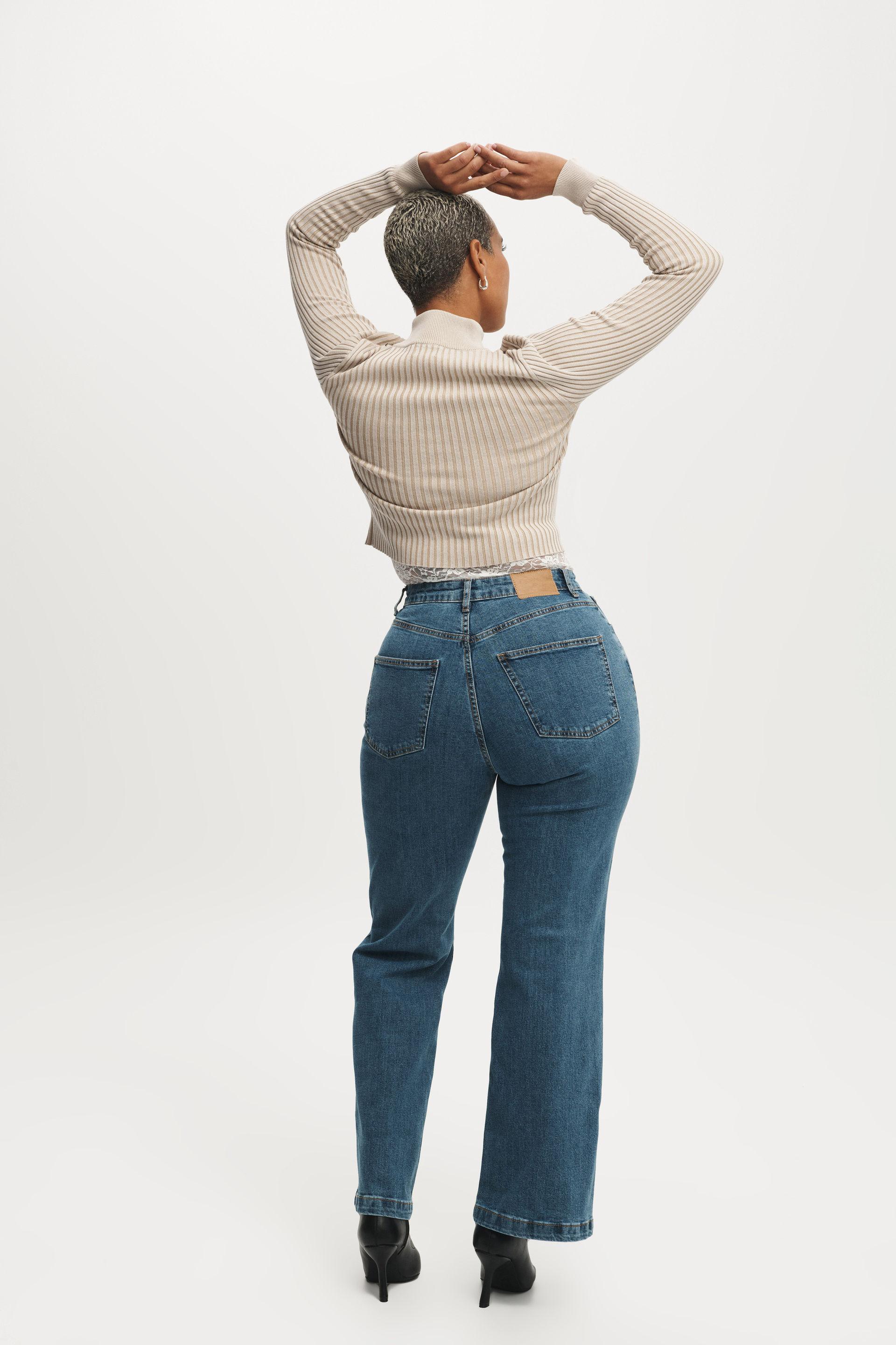 Curvy Stretch Bootcut Jean Product Image