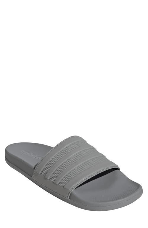 Adidas Adilette Slide Sandal In Solid Grey/solid Grey/solid Grey Product Image