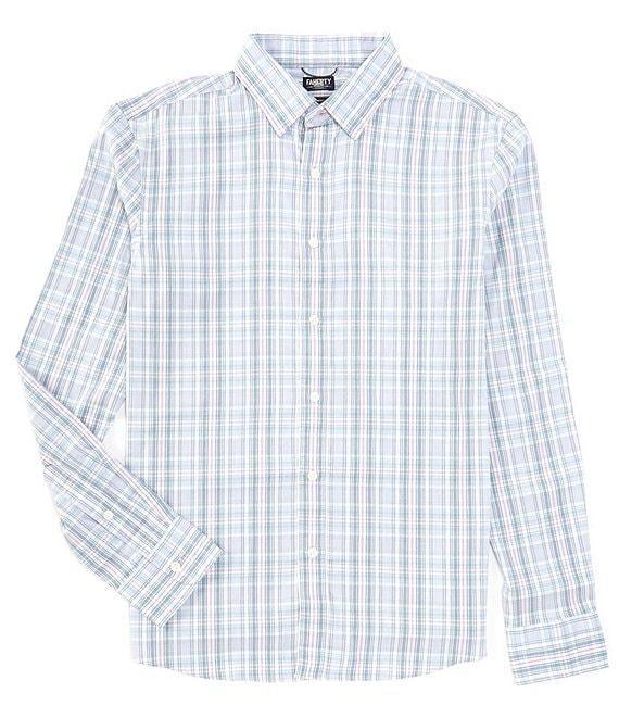 Faherty Performance Stretch Plaid Movement Woven Shirt Product Image