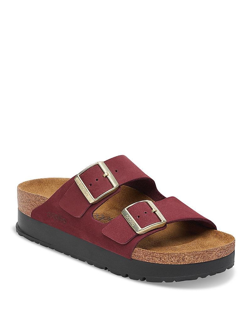 Papillio by Birkenstock Womens Arizona Suede Nubuck Platform Sandals Product Image