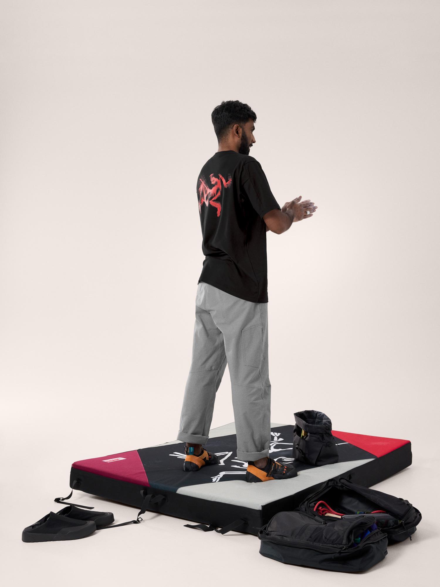 Kragg SL Cotton Blurred Bird Shirt SS Men's Product Image