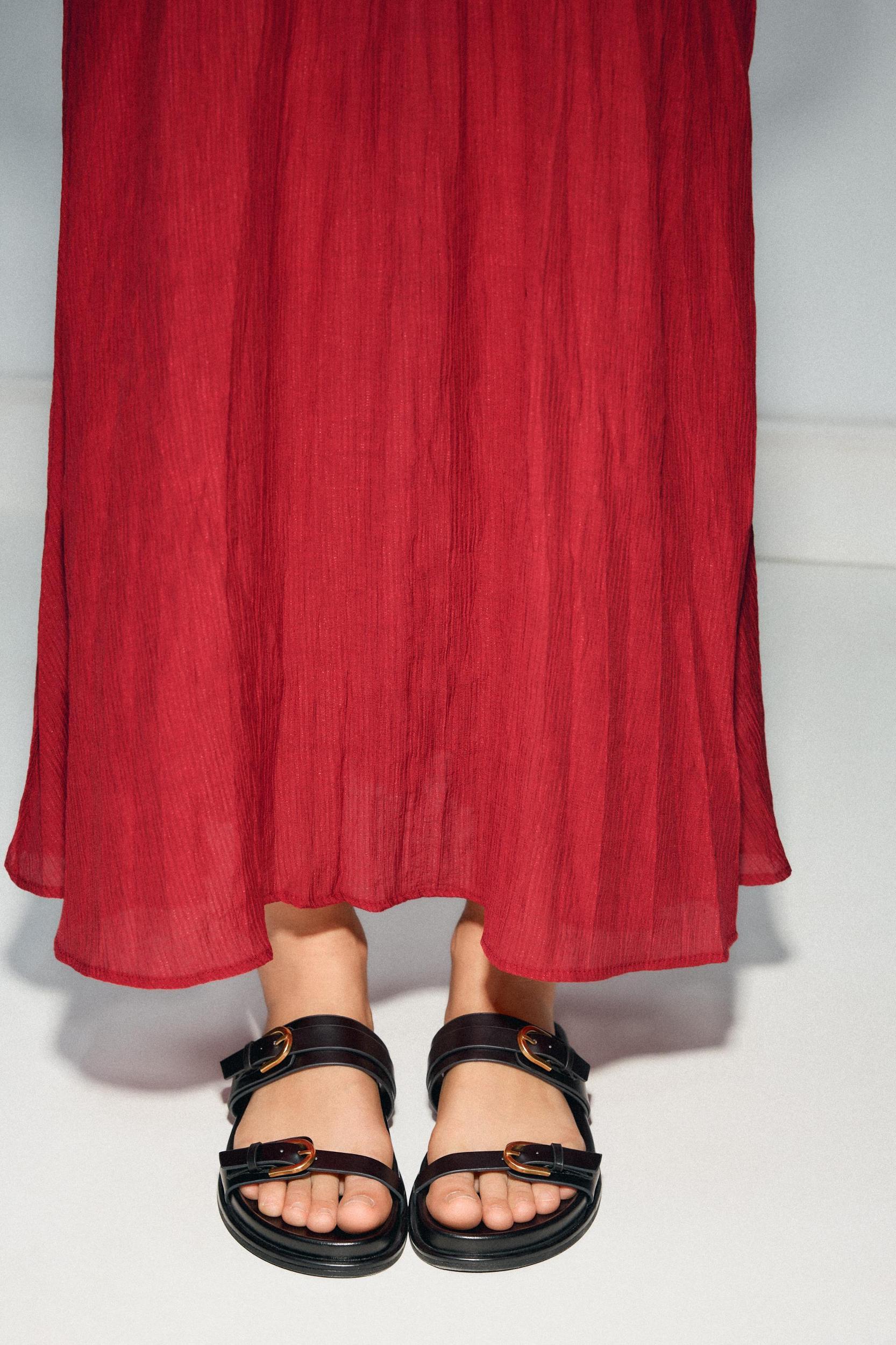 BUCKLED SANDALS Product Image