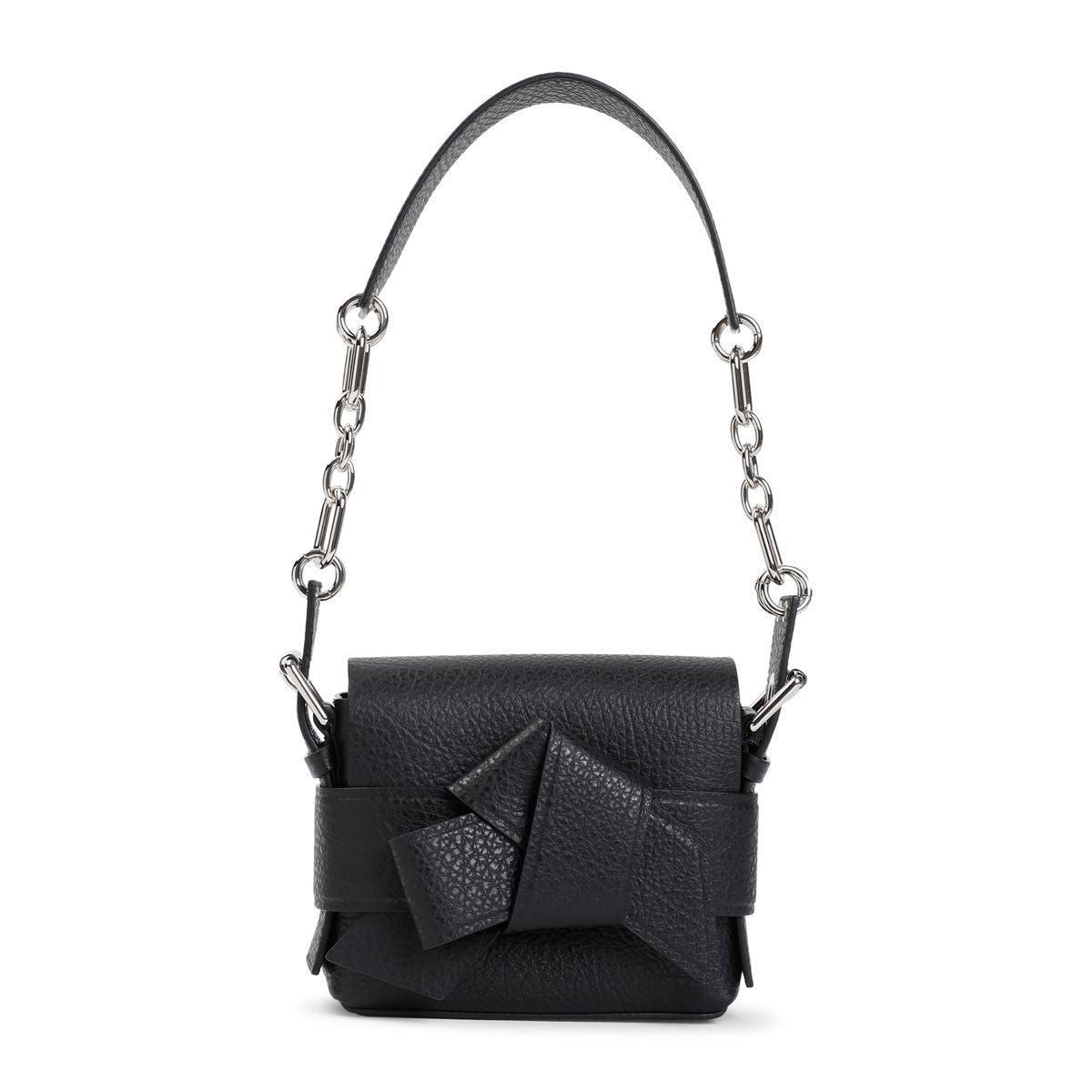 ACNE STUDIOS Musubi Shoulder Bag In Black Product Image