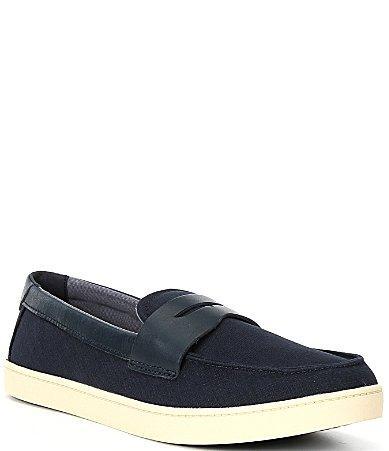 Cole Haan Mens Pinch Weekender Textile Penny Loafers Product Image