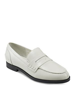 Womens Milton Leather Penny Loafers Product Image