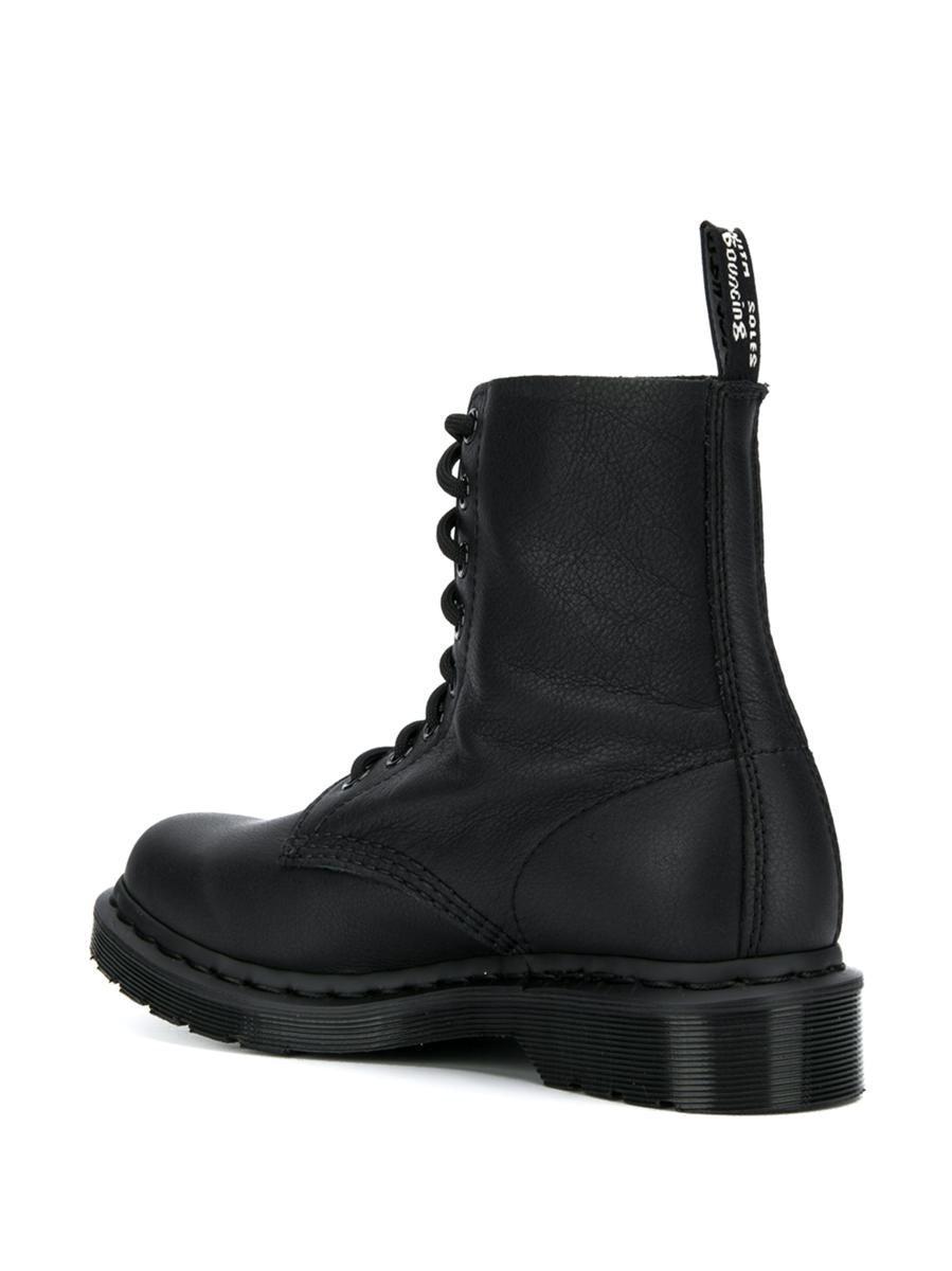 DR. MARTENS' Black 1460 Pascal Virginia Boots In Negro Product Image