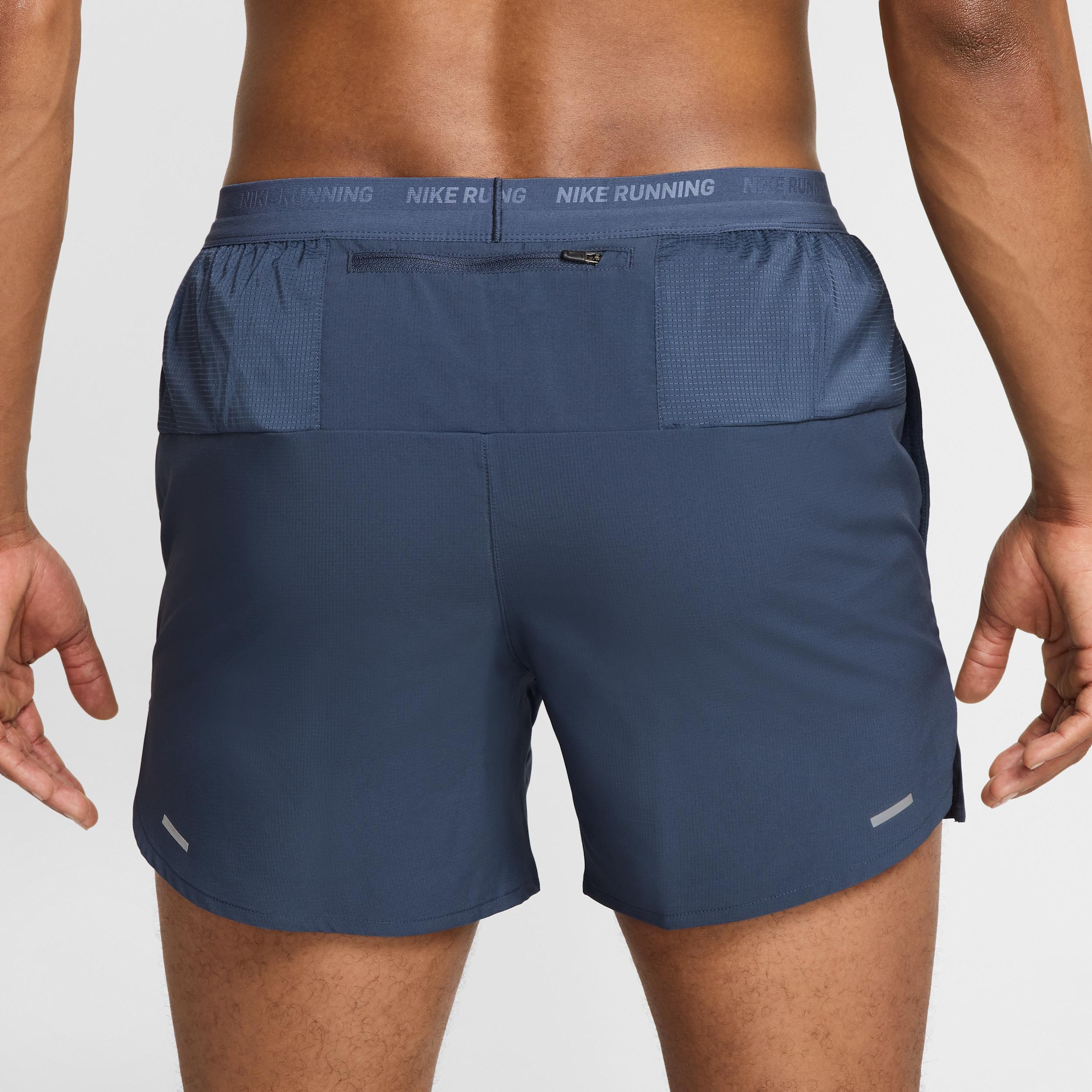 Nike Mens Stride Dri-FIT 5 Brief-Lined Running Shorts | DM4755-437 Product Image