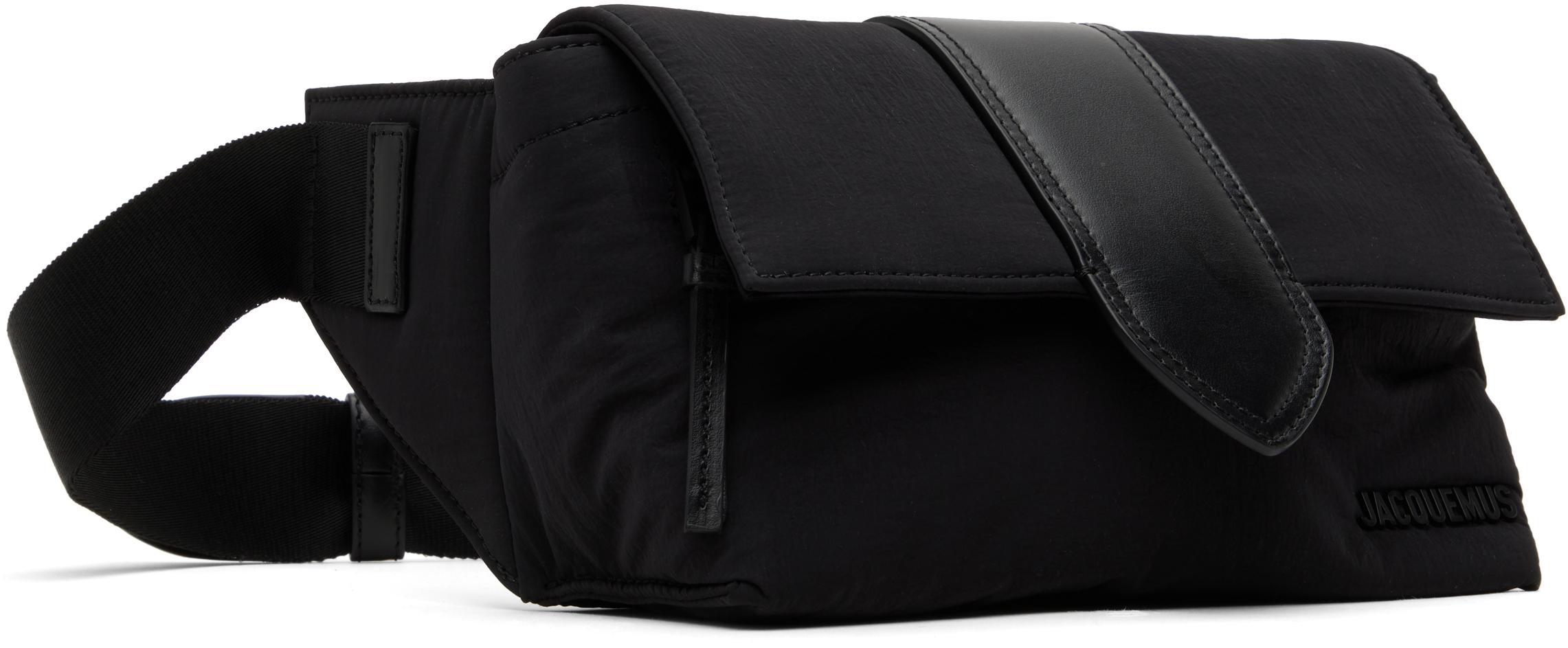 JACQUEMUS Black La Casa 'the Bambino Bum Bag' Pouch Product Image