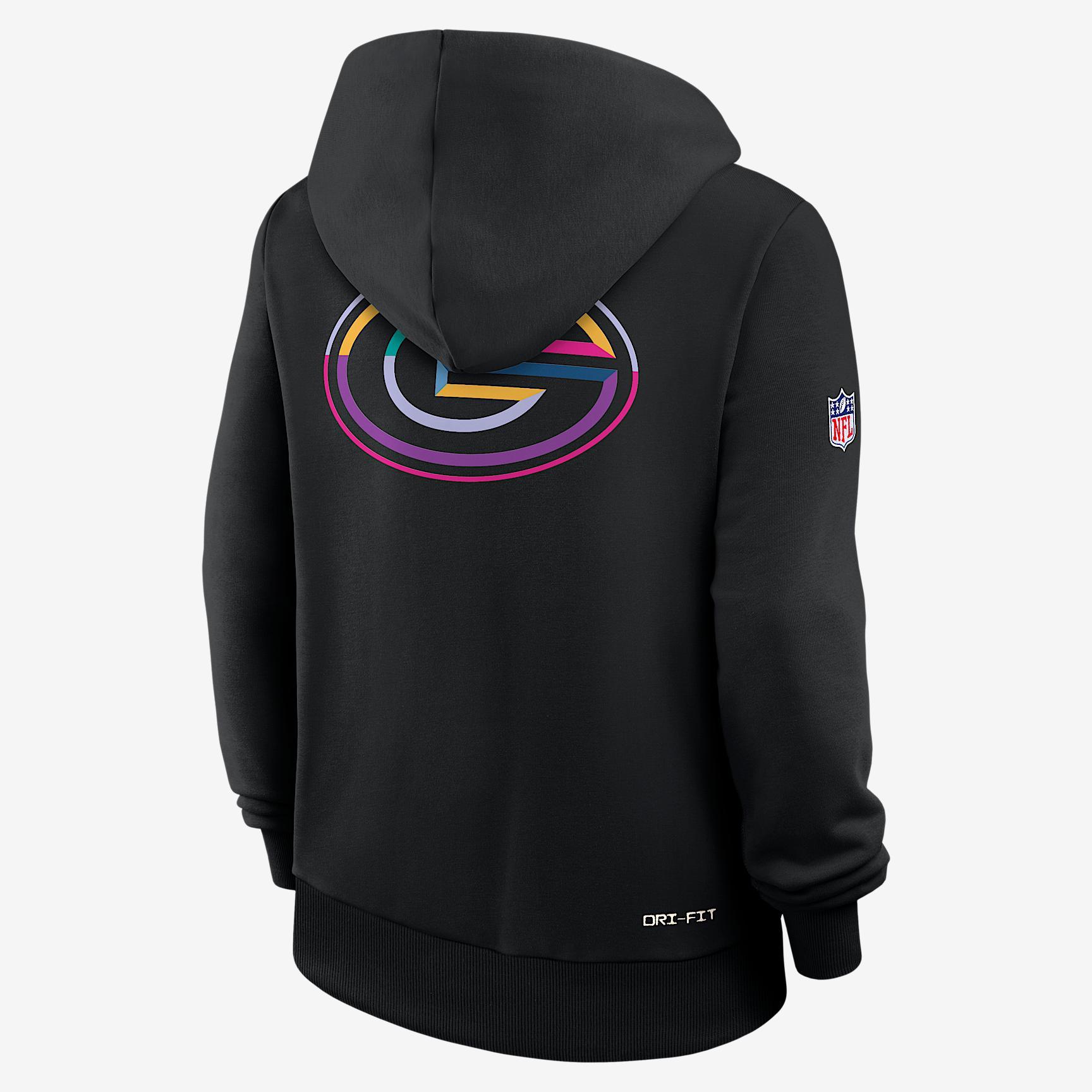 San Francisco 49ers Crucial Catch Women's Nike Dri-FIT NFL Pullover Hoodie Product Image
