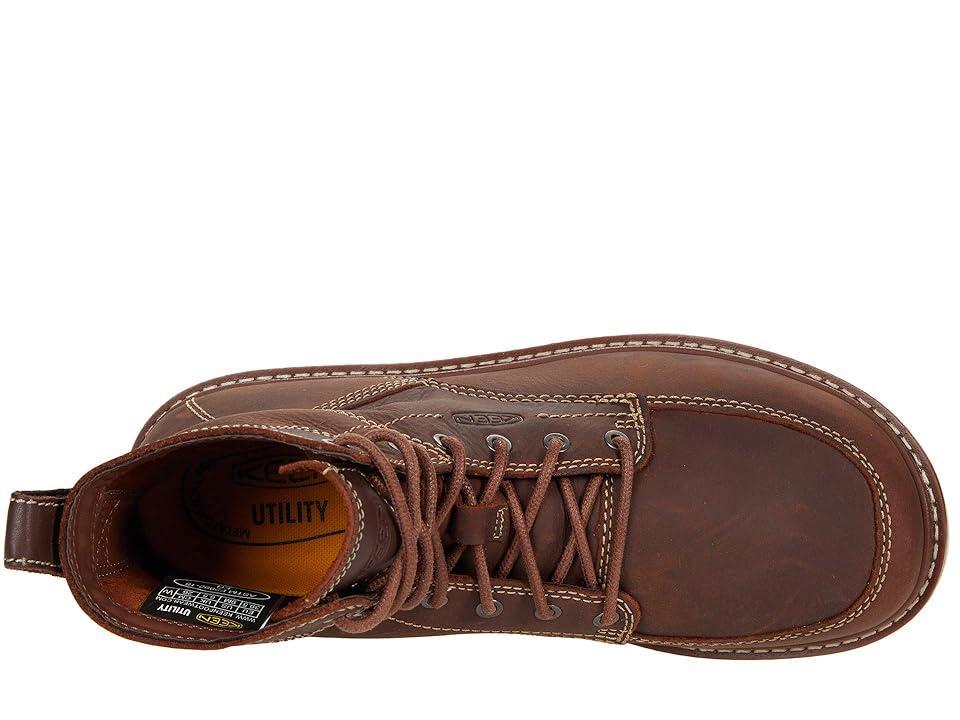 KEEN Utility San Jose 6 Soft Toe (Gingerbread/Gum) Women's Shoes Product Image