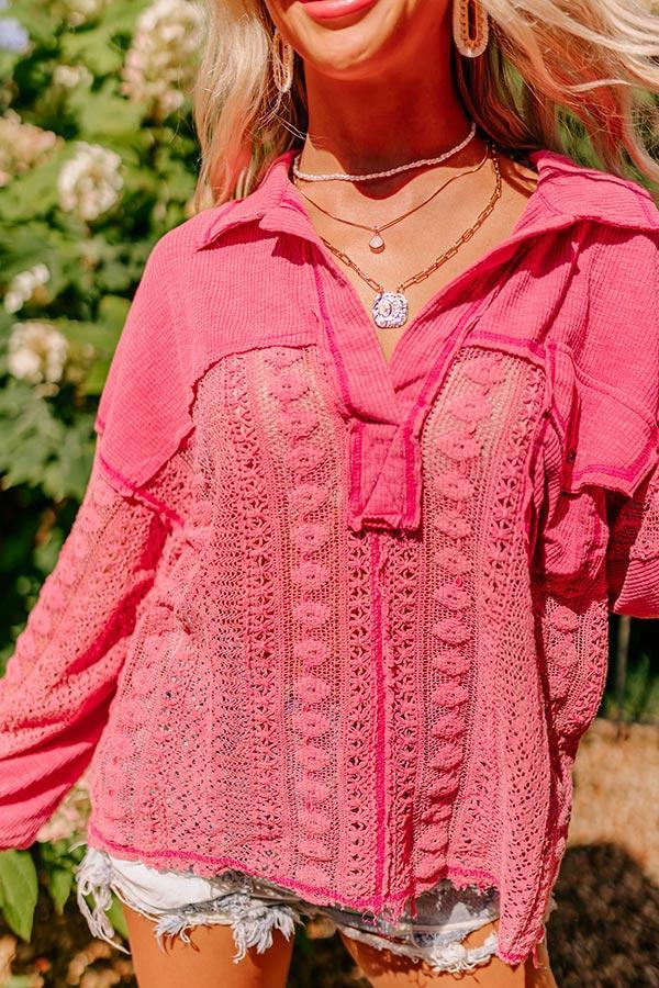 Protect Your Peace Knit Top Product Image