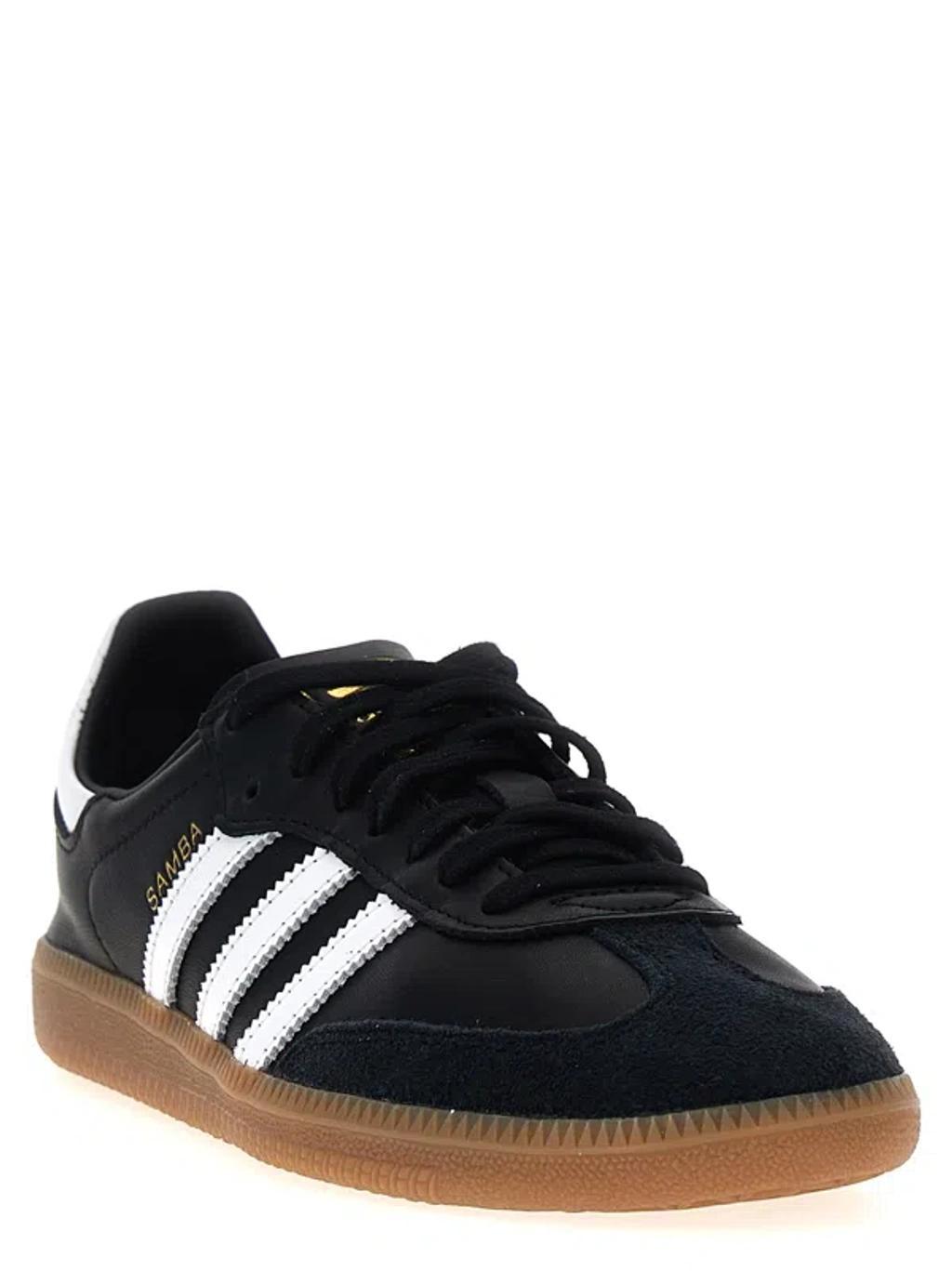 ADIDAS ORIGINALS Black Samba Decon Sneakers Product Image