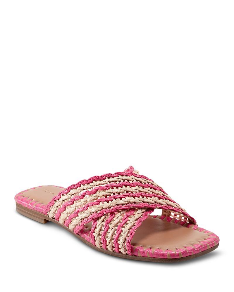 Marc Fisher Ltd. Womens Nylie Square Toe Flat Sandals Product Image