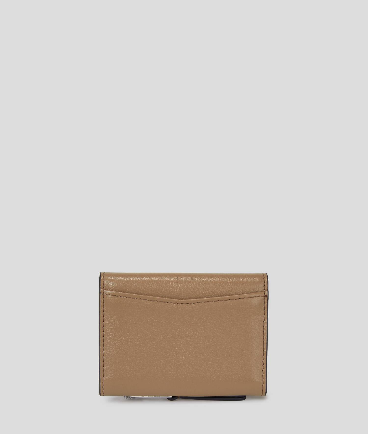 K/SIGNATURE TRIFOLD ZIP CARD HOLDER Product Image