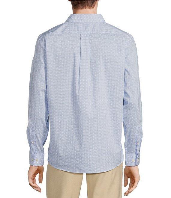 Rowm Rec + Relax Long Sleeve Performance Tile Geometric Print Shirt Product Image