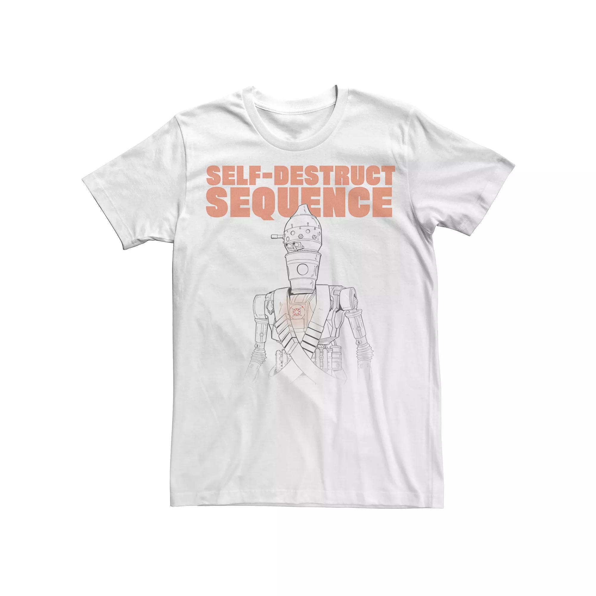Men's Star Wars The Mandalorian IG-11 Self-Destruct Sequence Tee,  Product Image