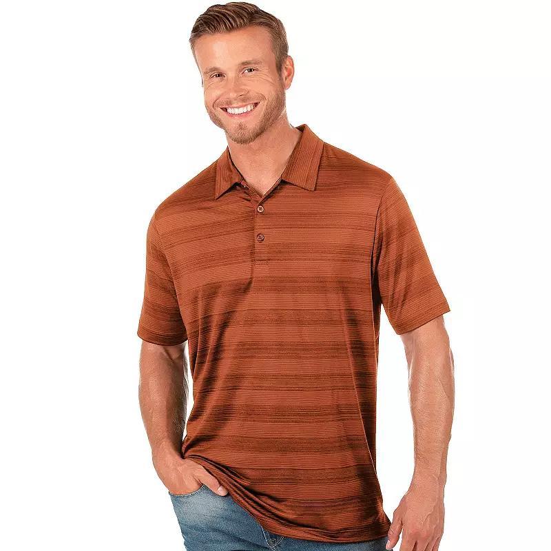 Mens Antigua Compass Classic-Fit Striped Polo Product Image