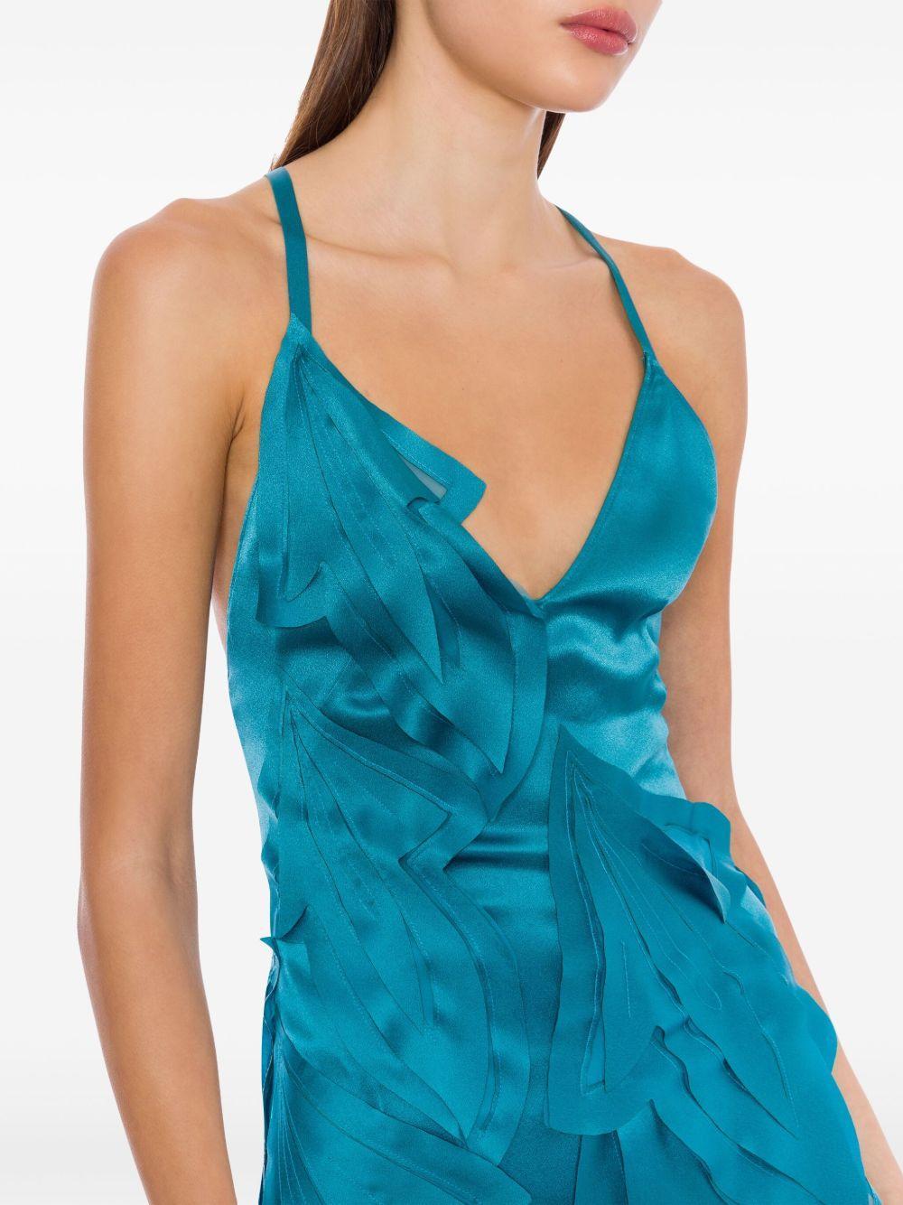 appliqué-detailed maxi dress Product Image