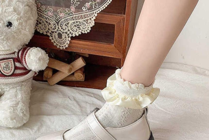 Platform Chunky Heel Mary Jane Pumps Product Image