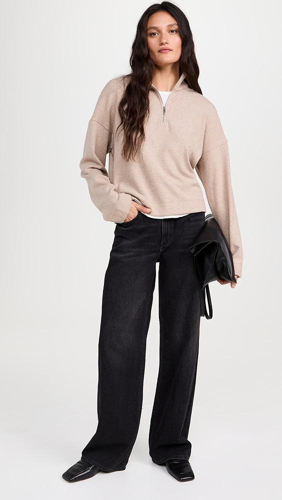 Madewell Cozy Handed Zip Up Sweatshirt | Shopbop Product Image