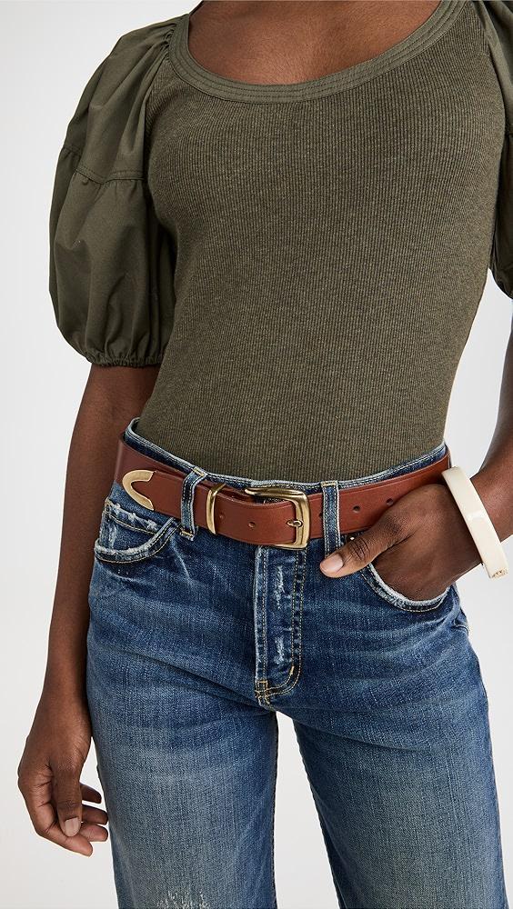 Madewell Leather Western Belt | Shopbop Product Image