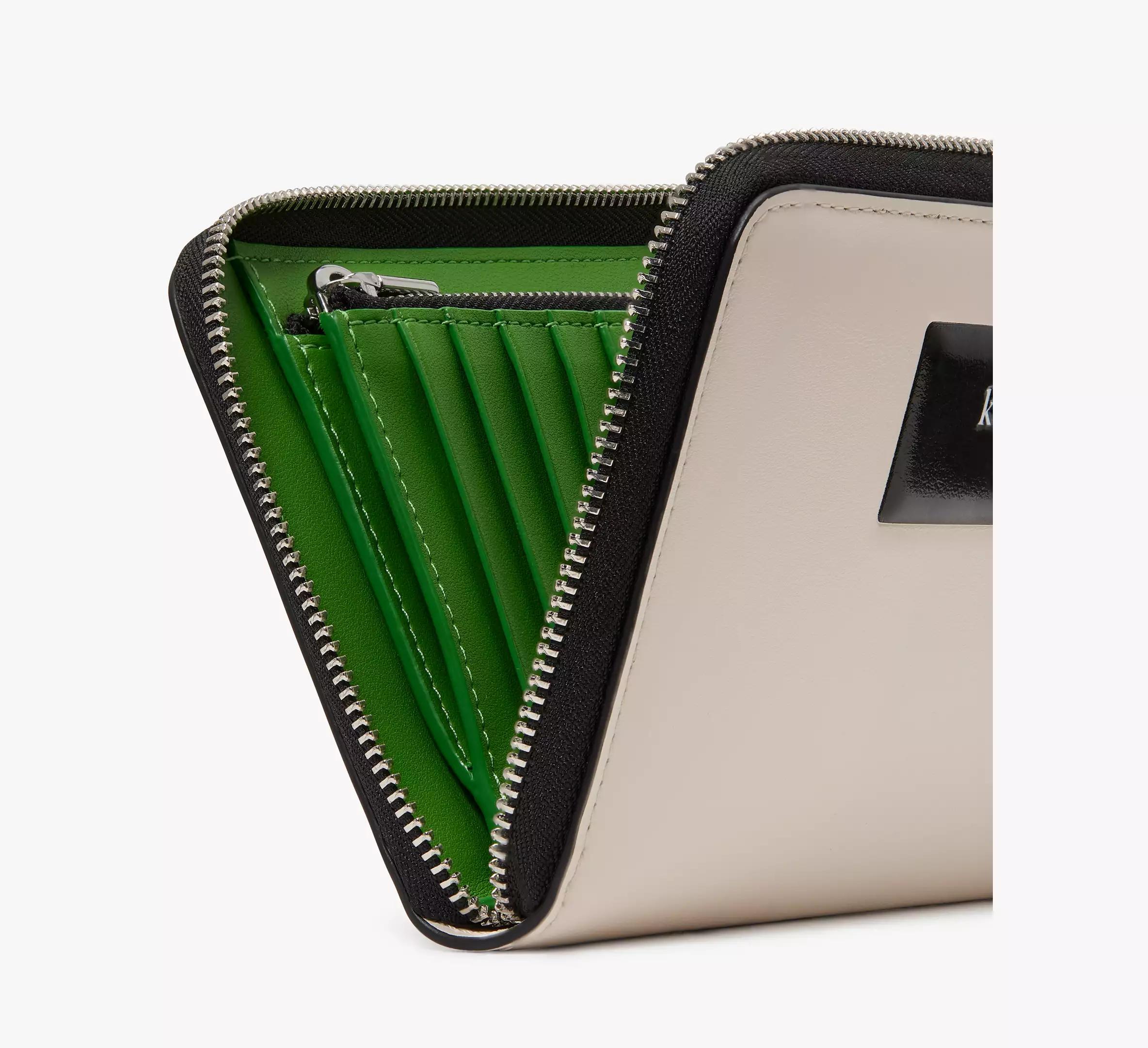 Label Medium Zip-around Wallet Product Image