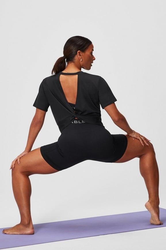 Dry-Flex Twist Back Short-Sleeve Tee Product Image