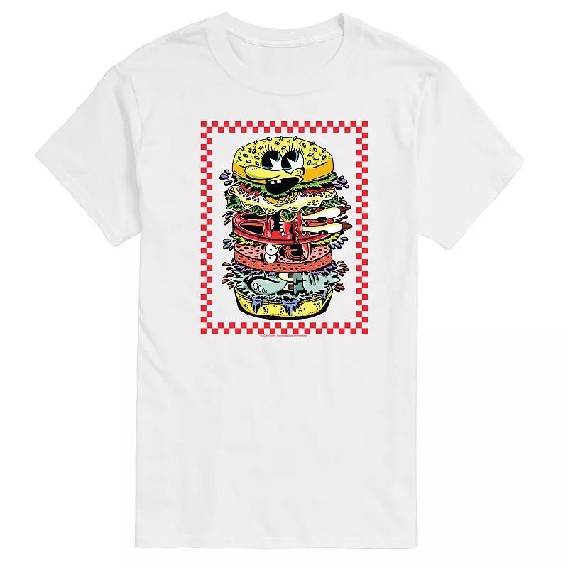 Men's SpongeBob SquarePants Patty Graphic Tee, Size: XL, White Product Image