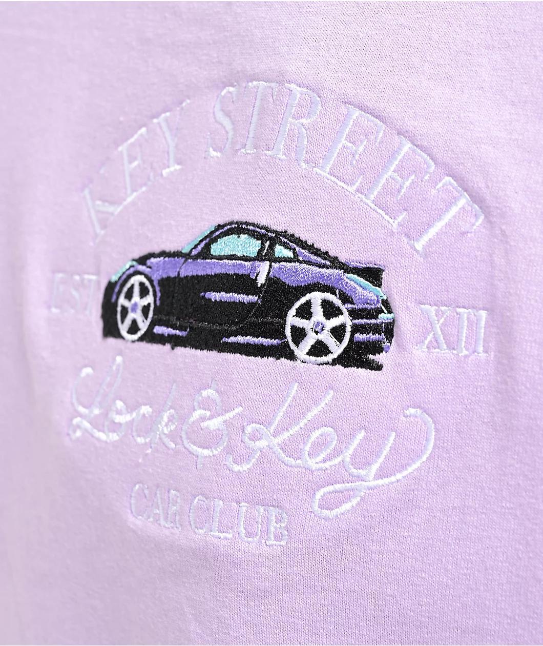 Key Street Lo Pro Lavender T-Shirt Product Image