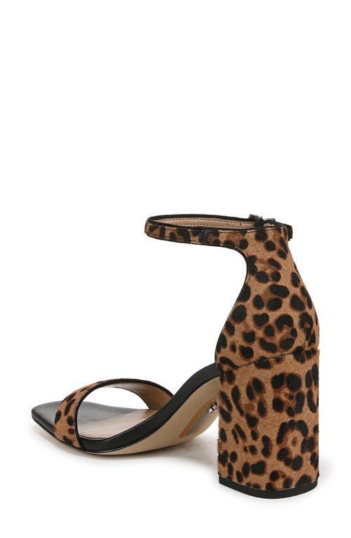 SAM EDELMAN Yaro Ankle Strap Sandal In Brown Product Image