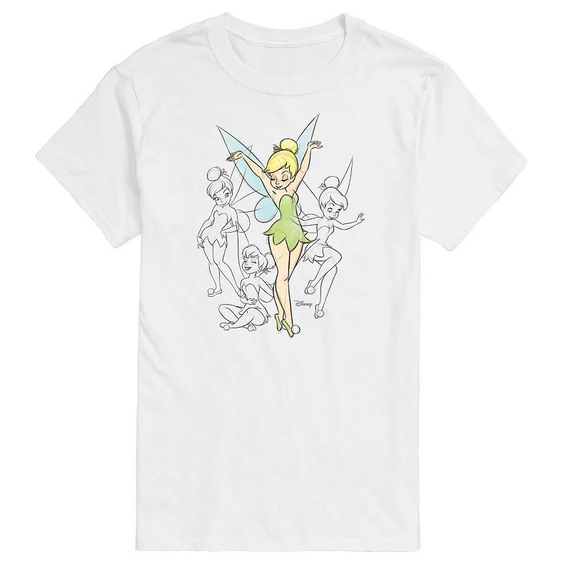 Disneys Tinker Bell Big & Tall Graphic Tee, Mens Product Image