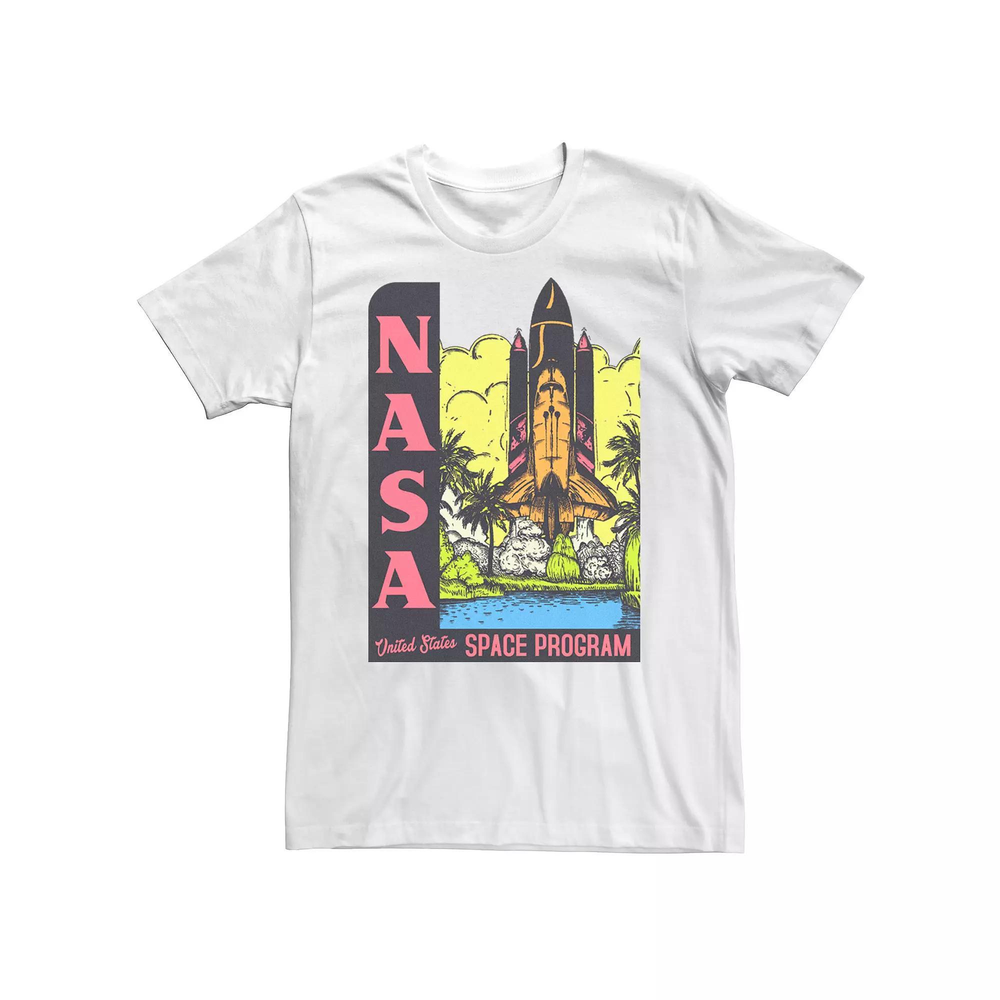 Men's NASA Vintage Space Program Poster Tee,  Product Image