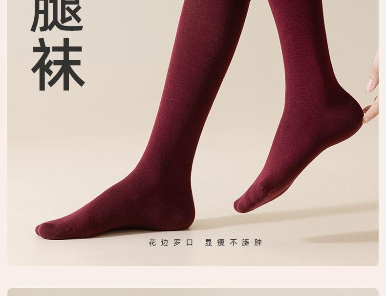 Plain Knee High Socks Product Image