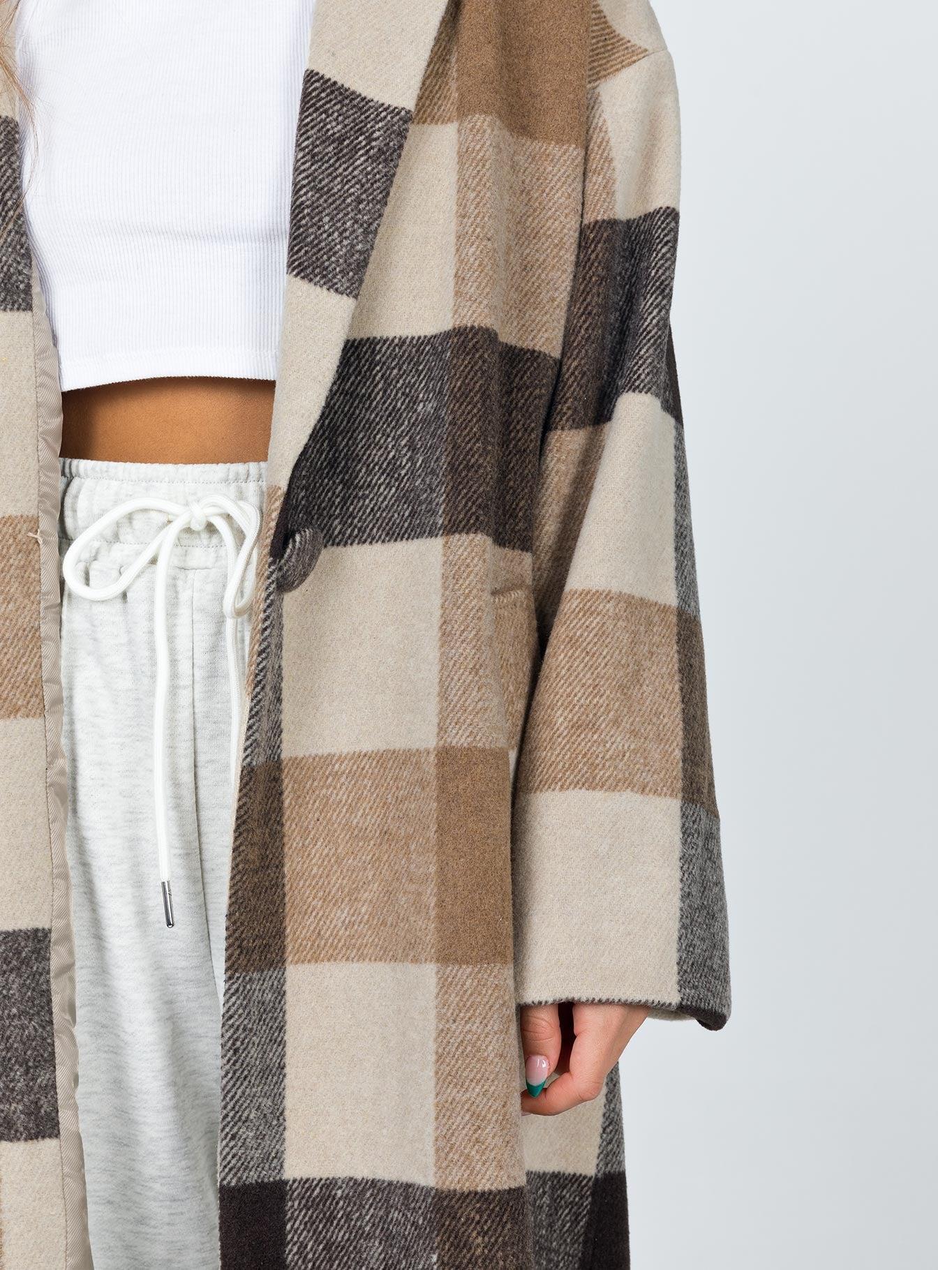 Penelope Coat Beige Product Image