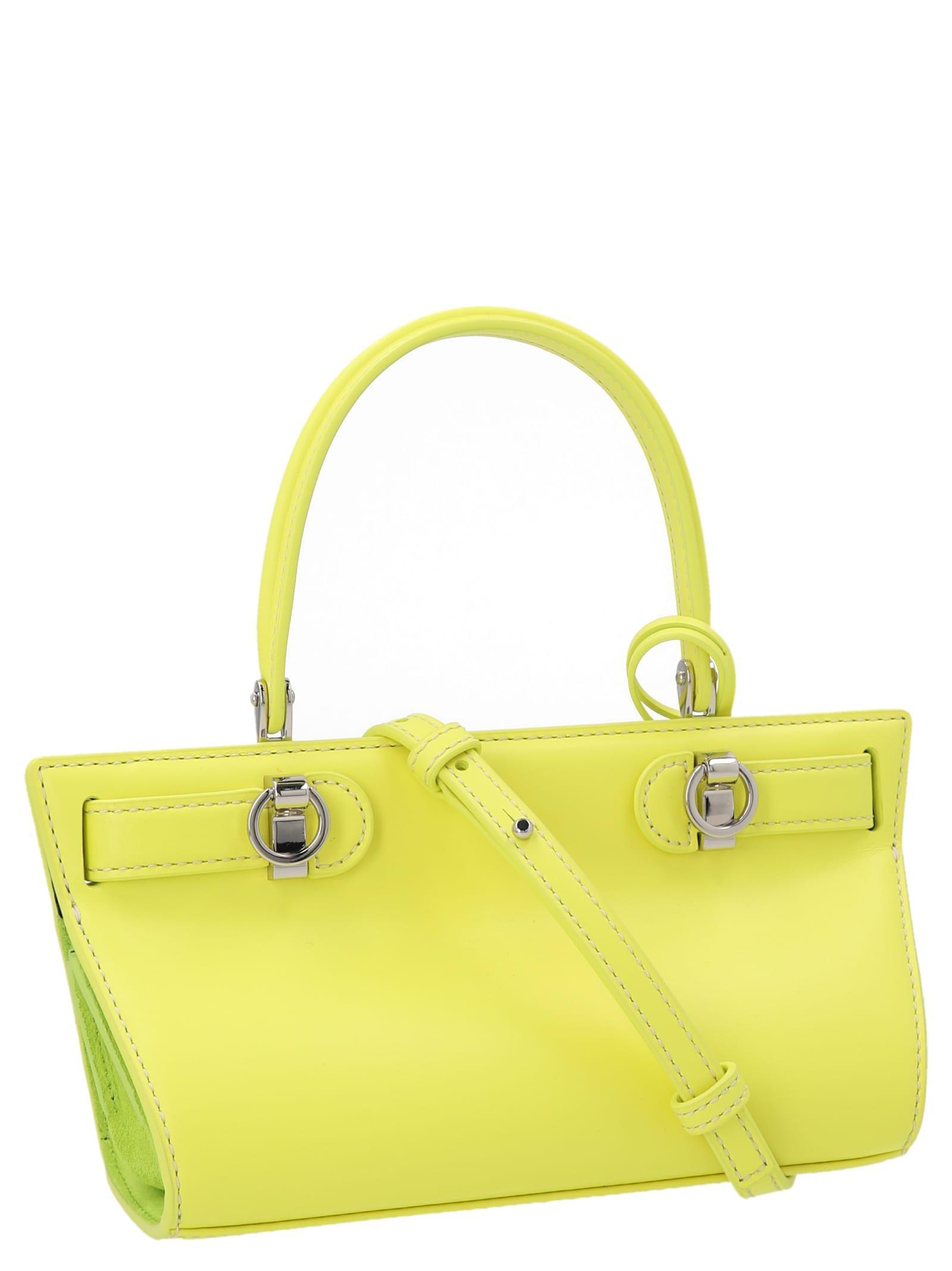 TORY BURCH Petite Lee Radziwill Cat Eye Handbag In Yellow Product Image