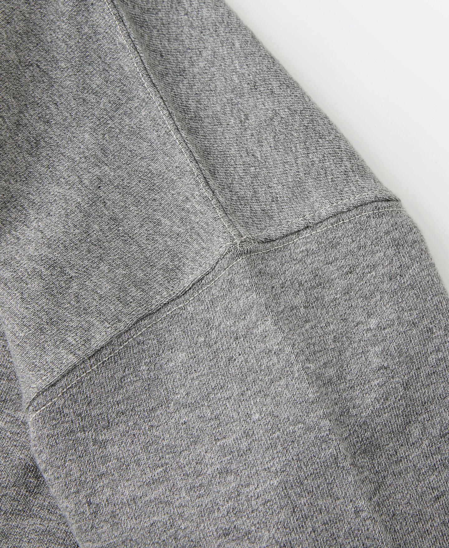 Loopwheel Tubular Athletic T-Shirt - Gray Product Image