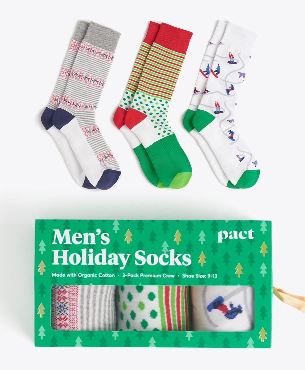 Mens Holiday Sock Box 3-Pack 1S Product Image