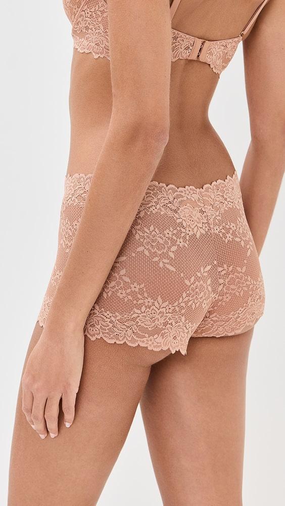 Natori Heavenly Lace Boyshorts | Shopbop Product Image