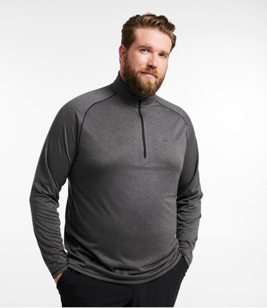 Men's Bean's Access Trail Tee, Quarter-Zip Product Image