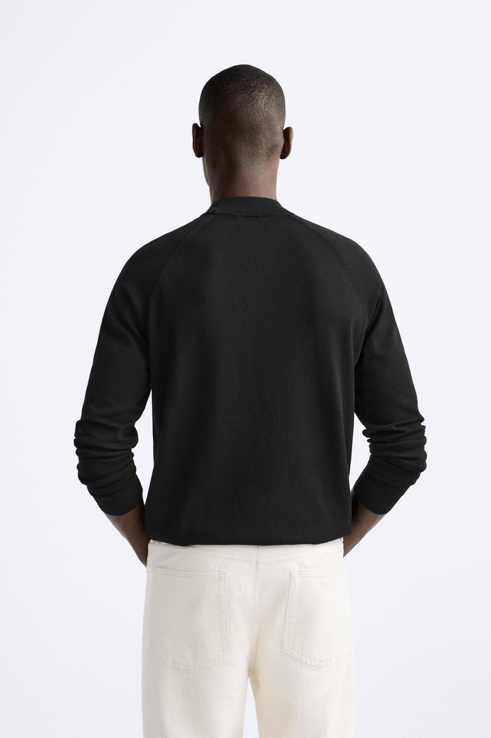 BASIC MOCK NECK SWEATER Product Image