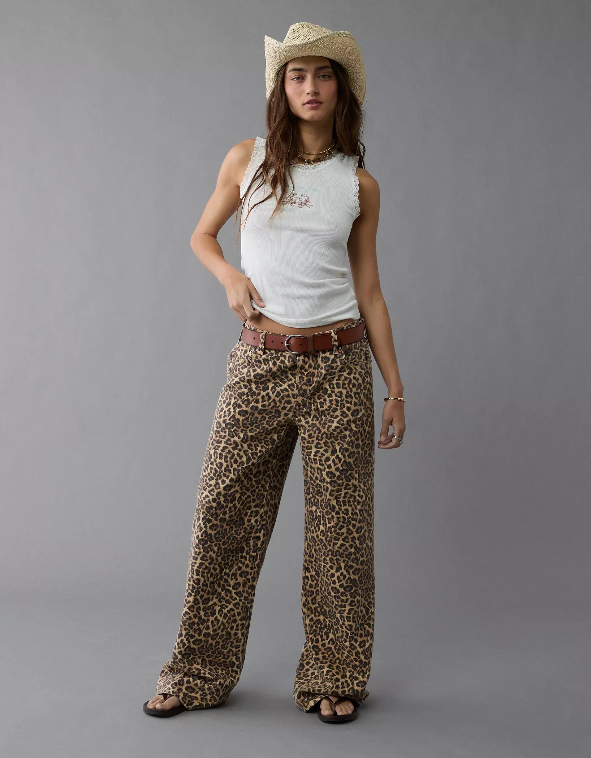 AE Graphic Lace Trim Tank Top Product Image