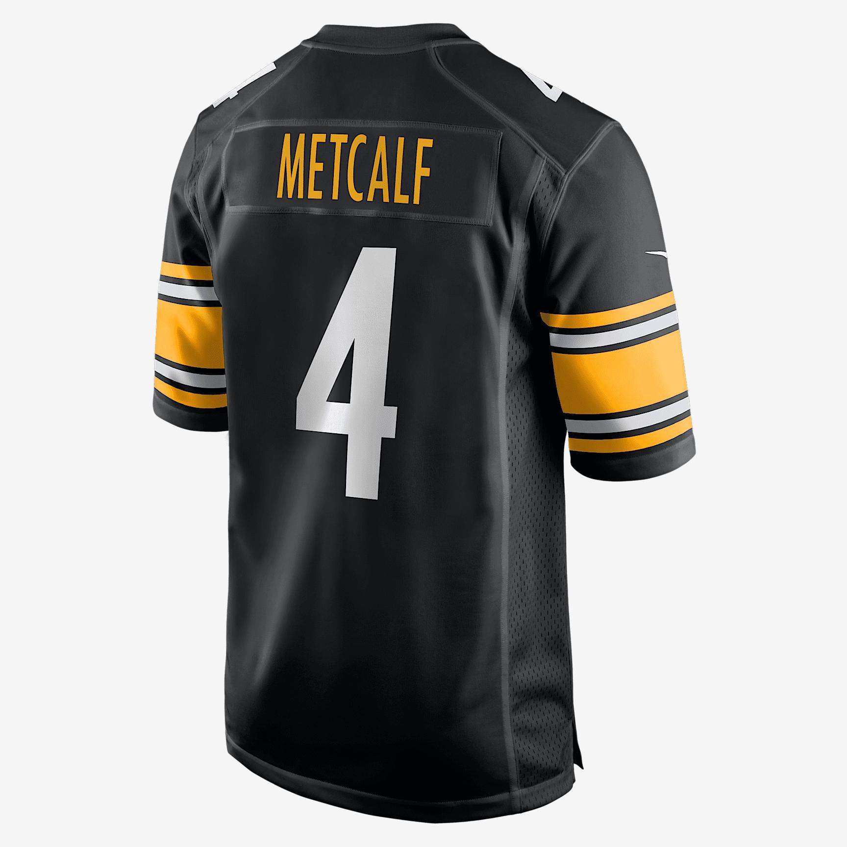 DK Metcalf Pittsburgh Steelers Nike Mens NFL Game Jersey | 67NMPTGH7LF-H9P Product Image
