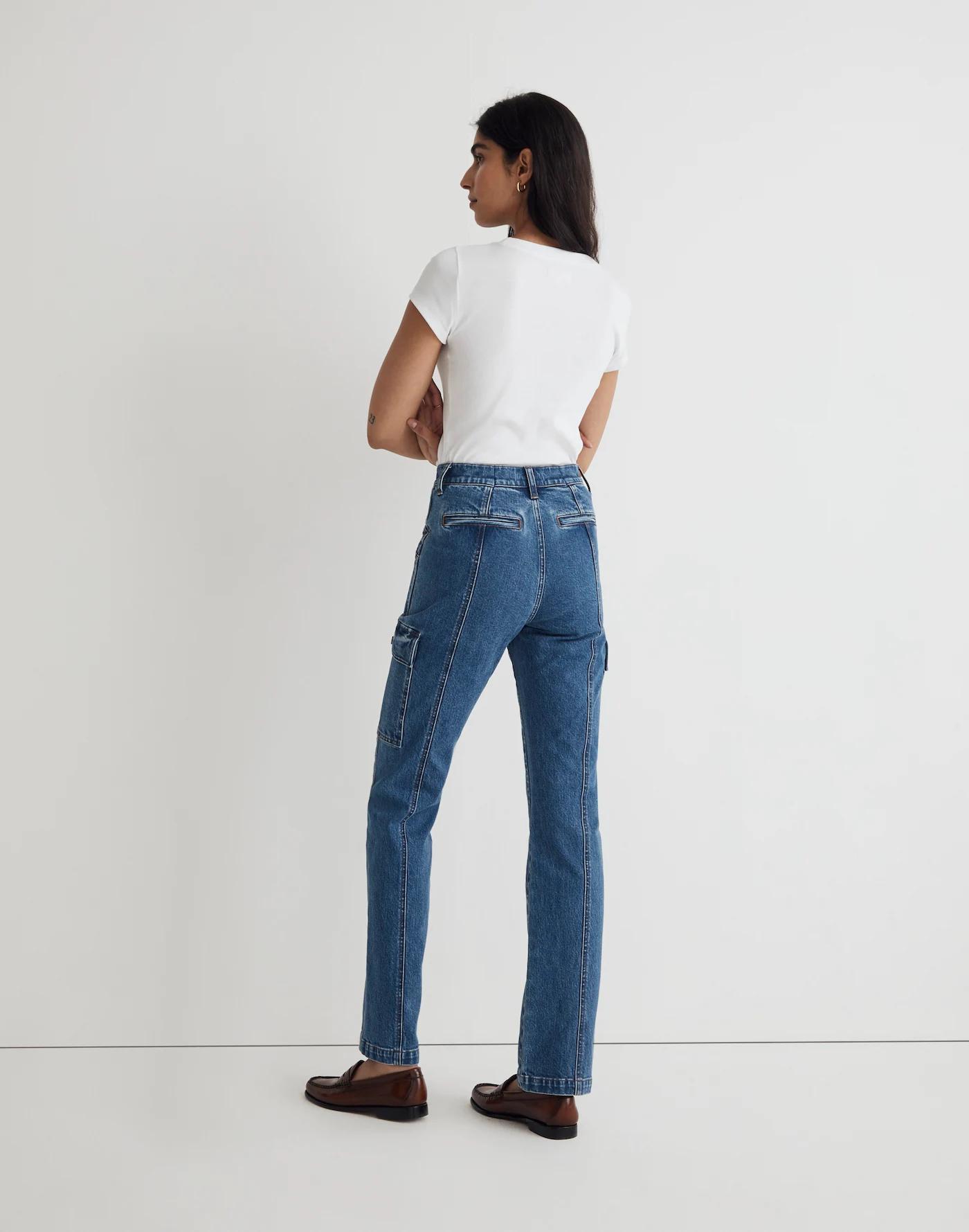 The '90s Straight Utility Jean in Densmore Wash Product Image