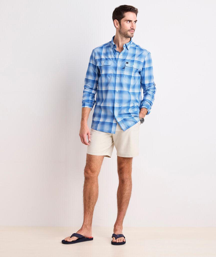 Lightweight Performance Harbor Plaid Shirt Product Image