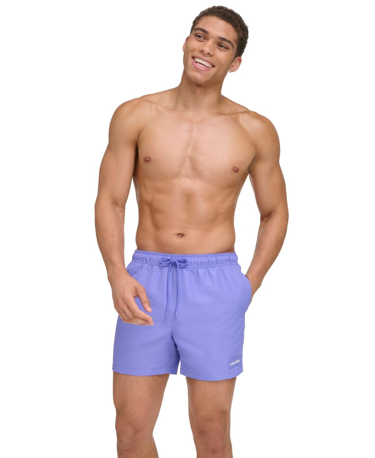 Calvin Klein Mens Modern Euro 5 Volley Swim Trunks Product Image