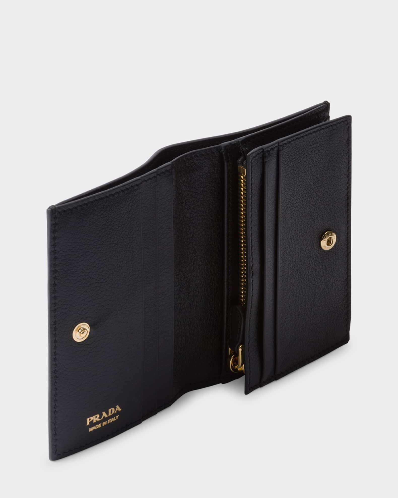 Calf Leather Compact Wallet Product Image