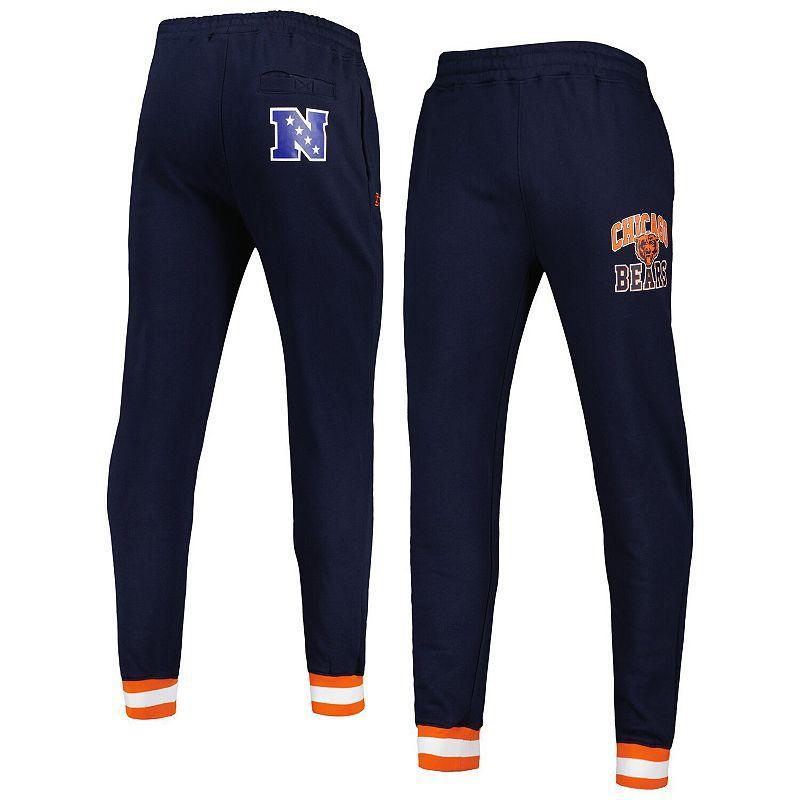 Mens Starter Chicago Bears Blitz Fleece Jogger Pants Blue Product Image