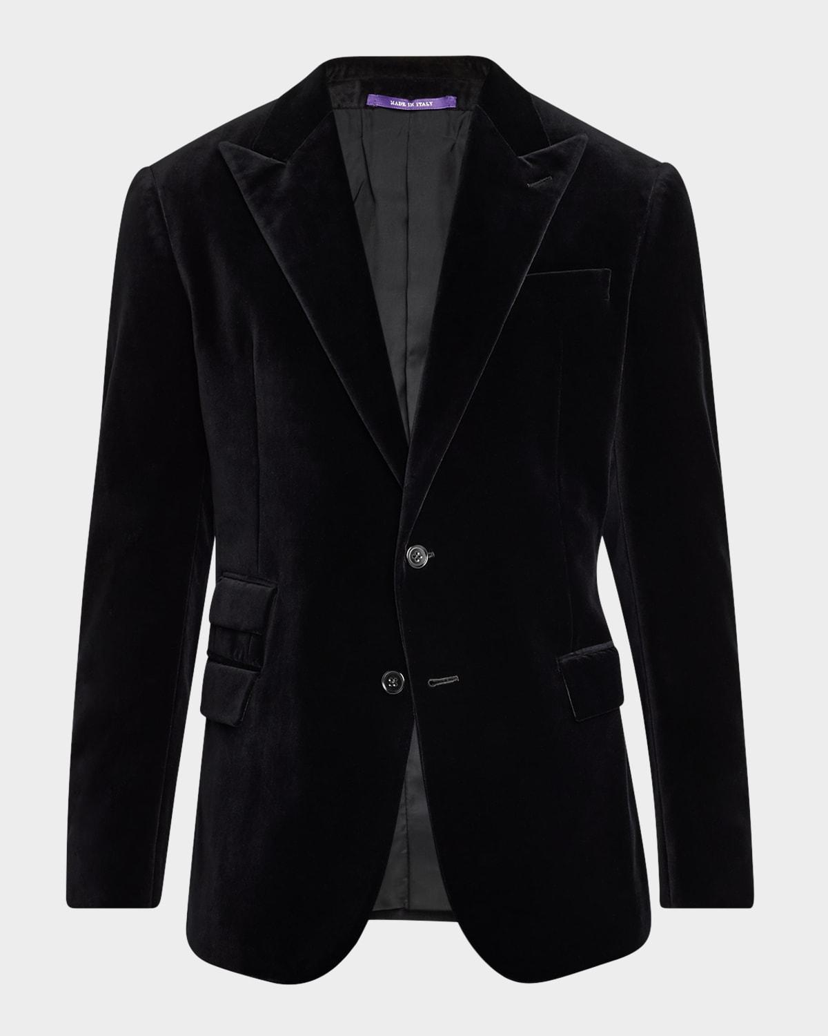 Mens Kent Hand-Tailored Velvet Dinner Jacket Product Image