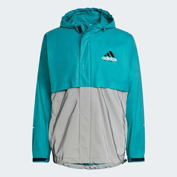 adidas Equipment Windbreaker Equipment Green XS Mens Product Image