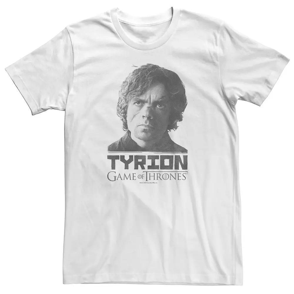 Big & Tall Game Of Thrones Tyrion Lannister Big Face Tee, Men's,  Product Image